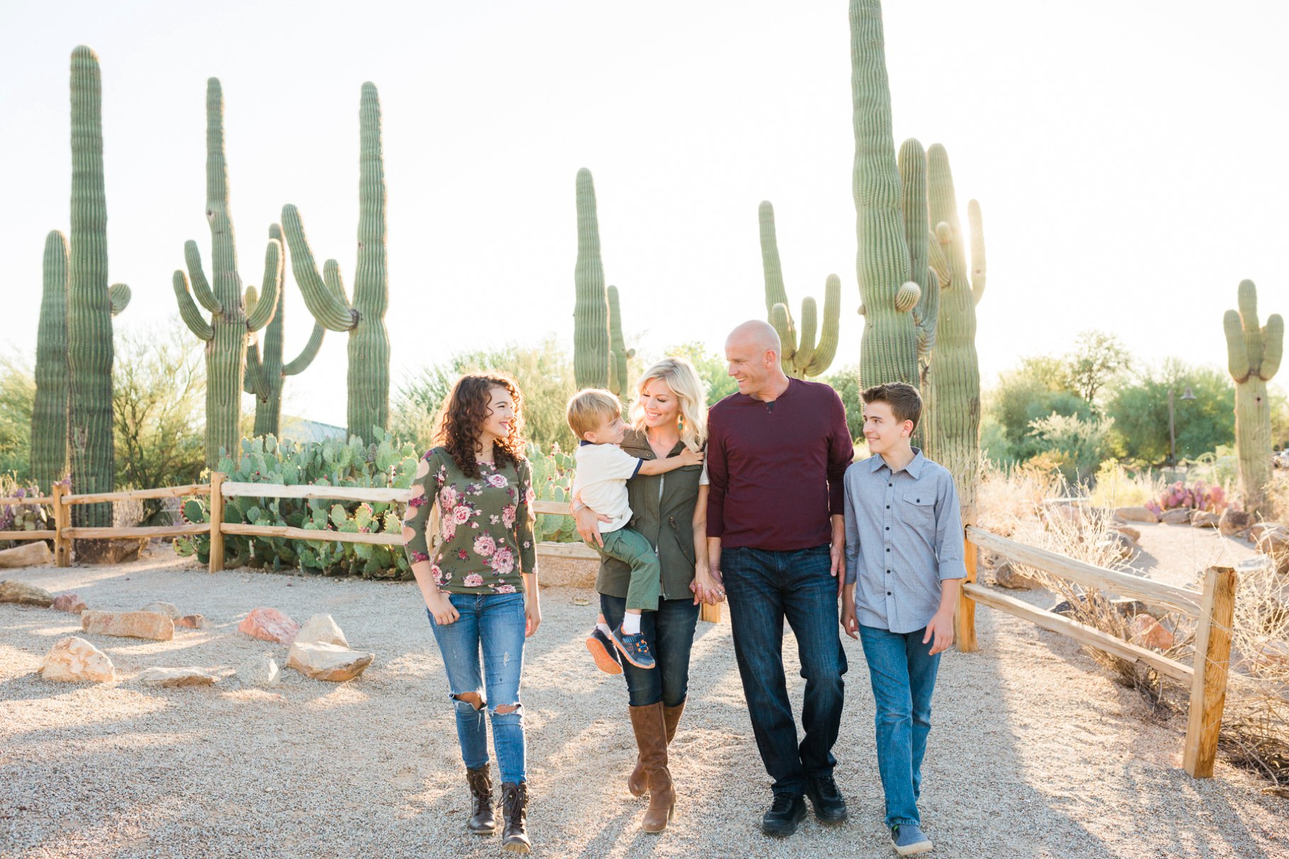 Gilbert Family Photographer  Riparian Preserve Family Pictures