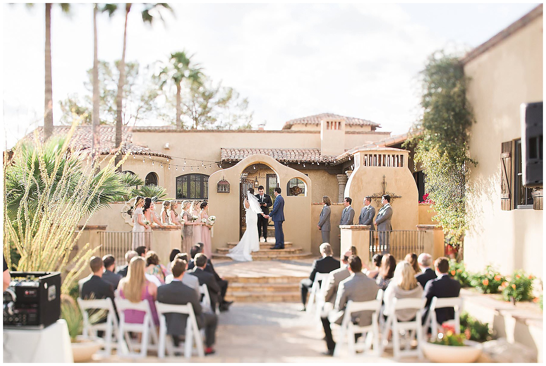Paradise Valley Private Residence Wedding, Backyard Wedding Phoenix